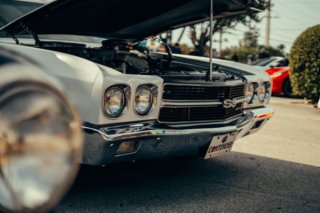 remaps bournemouth 10 classic muscle car open hood